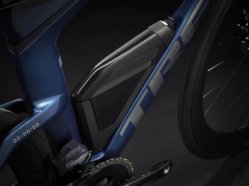 TREK Speed Concept SLR 7 AXS Carbon Road Bike in Mulsanne Blue and Trek Black-2